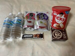 リュックの中身１